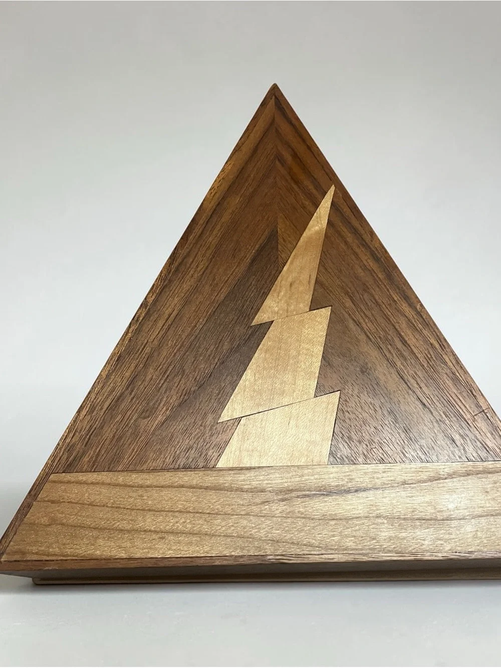 Handmade stylish triangular